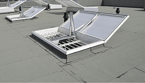 Trappe de désenfumage