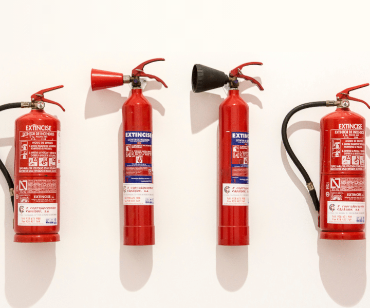 Installation de matériel incendie