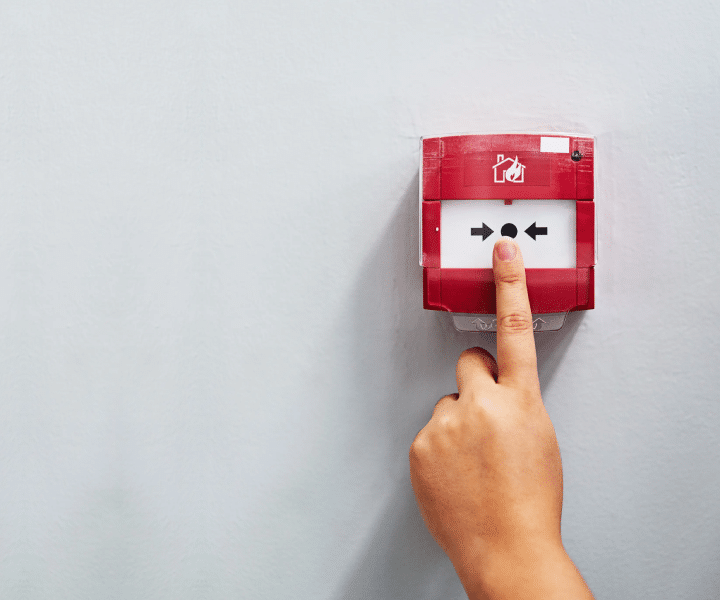 Alarme de système de sécurité incendie