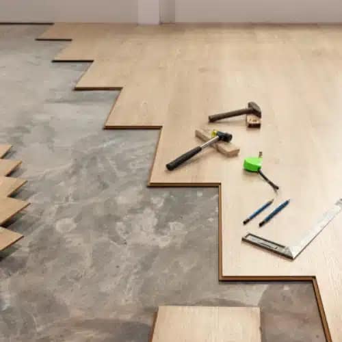 Rénovation de sol et mur