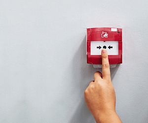 Alarme de système de sécurité incendie