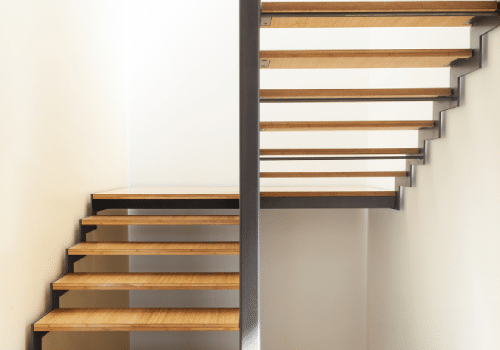 escalier bois acier