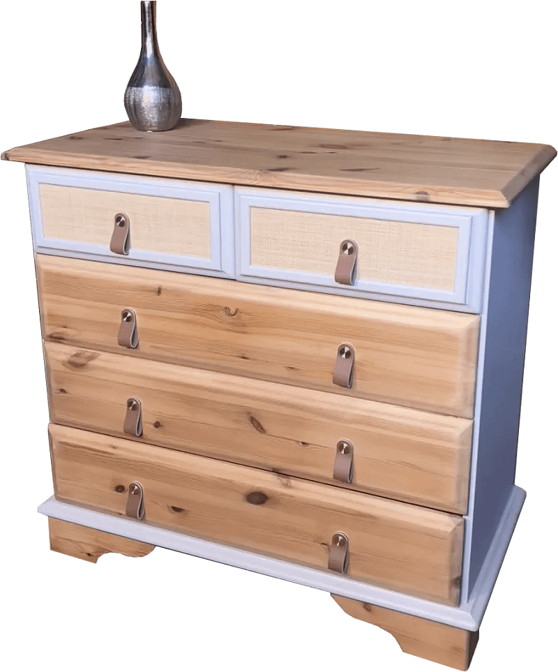 Commode avec vase